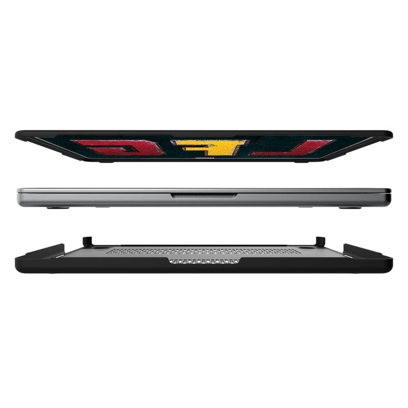 Marvel Deadpool Wolverine Badge MacBook Laptop Case for Apple MacBook Split.Jpg