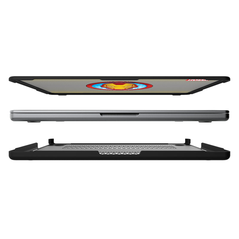 Marvel Avengers Iron Man Grid MacBook Laptop Case for Apple MacBook Split.Jpg