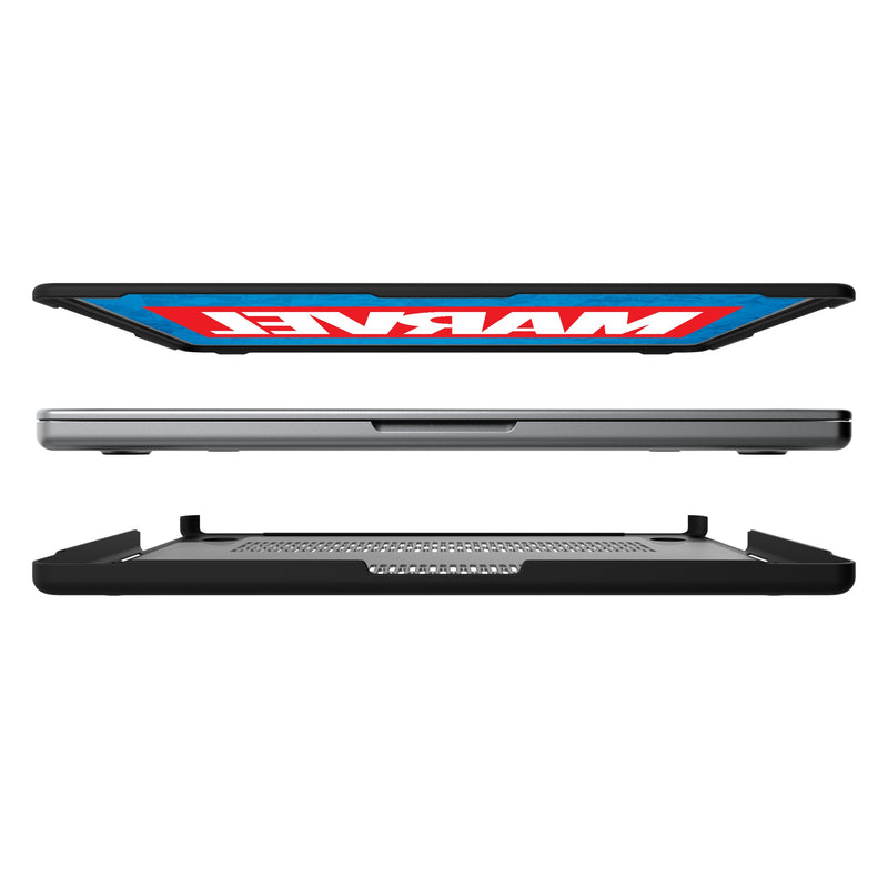 Marvel Comics Marvel Logo MacBook Laptop Case for Apple MacBook Split.Jpg