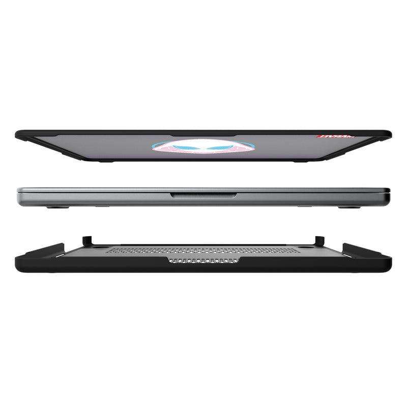 Marvel Spider-Gwen Grid MacBook Laptop Case for Apple MacBook Split.Jpg