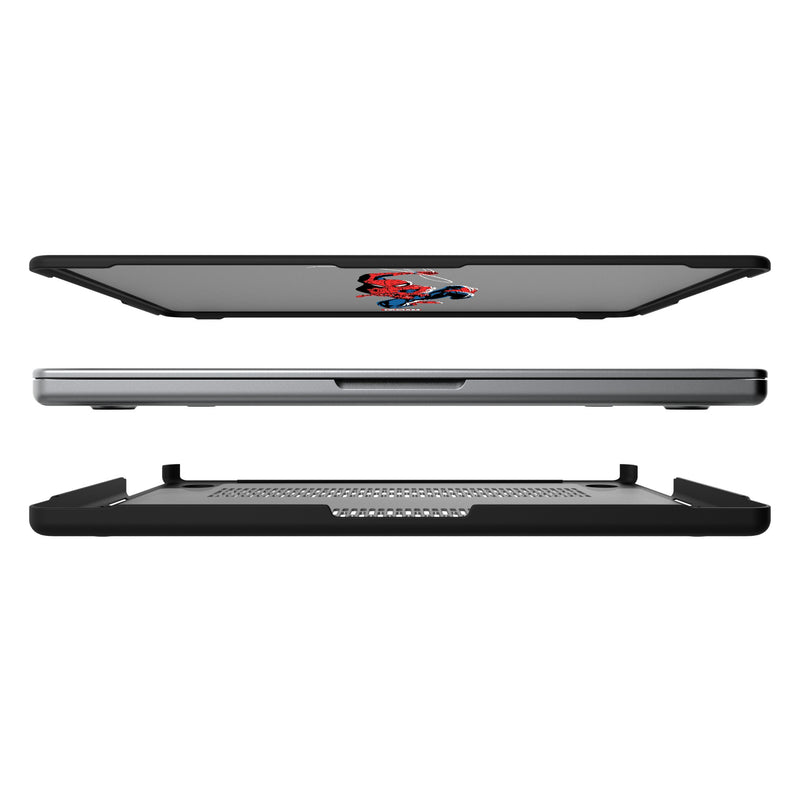 Marvel Spider-Man Badge MacBook Laptop Case for Apple MacBook Split.Jpg