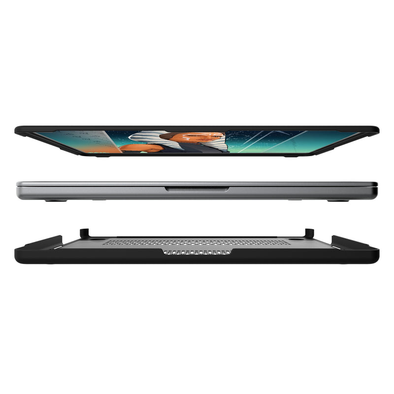 Star Wars Ahsoka Portrait MacBook Laptop Case for Apple MacBook Split.Jpg