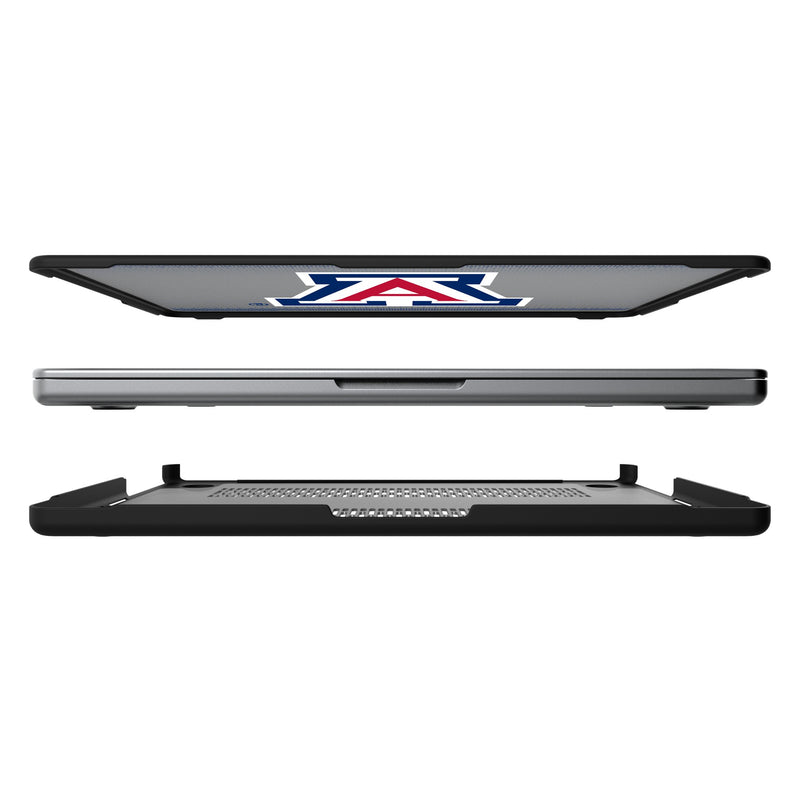 University of Arizona Wildcats Linen MacBook Laptop Case for Apple MacBook Split.Jpg