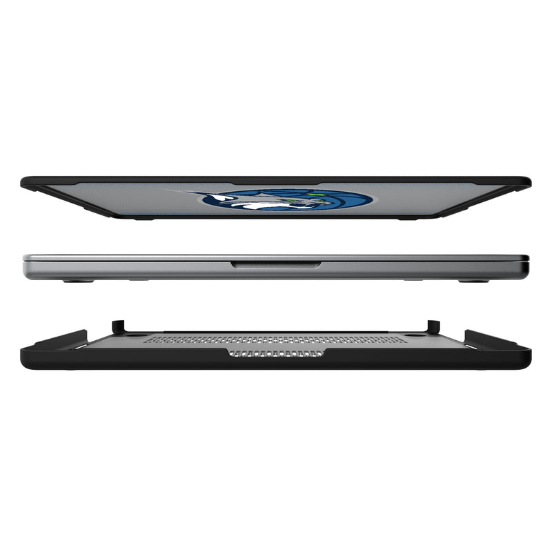 Minnesota Lynx Linen MacBook Laptop Case for Apple MacBook Split.Jpg
