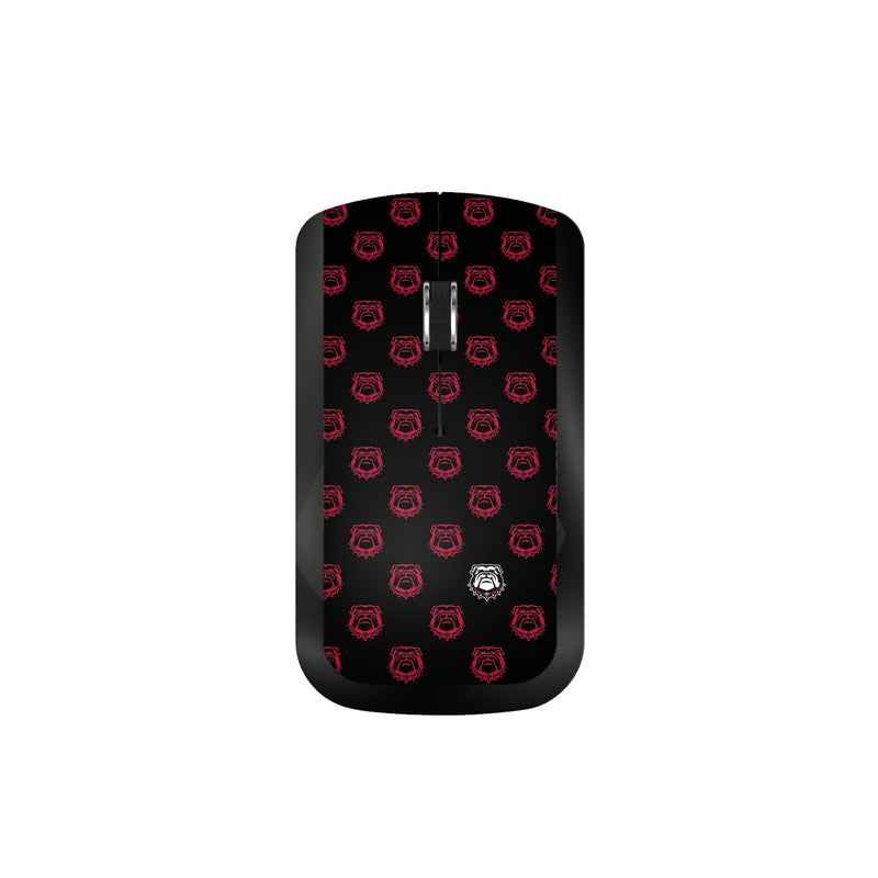 University of Georgia Bulldogs Uga Fashion Pattern Wireless Mouse