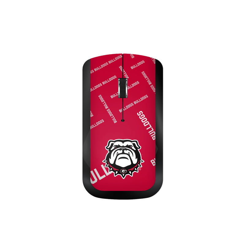 University of Georgia Bulldogs Uga Quadtile Wireless Mouse