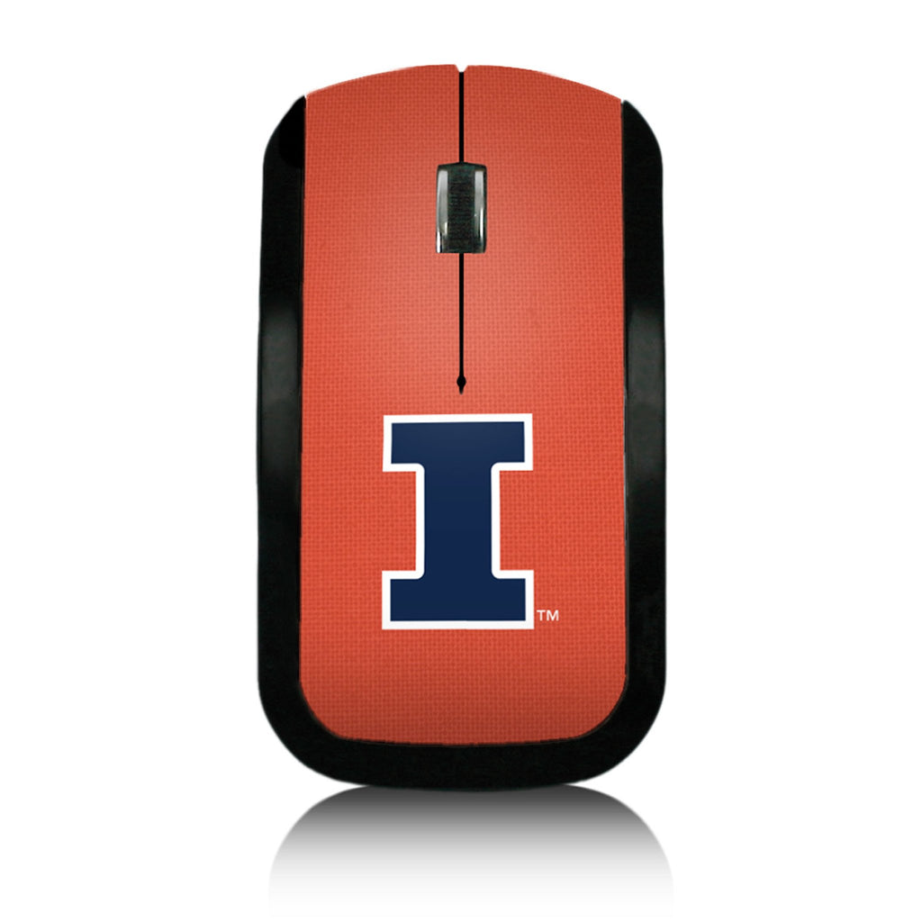 University of Illinois Fighting Illini Solid Wireless Mouse - Thumbnail 2
