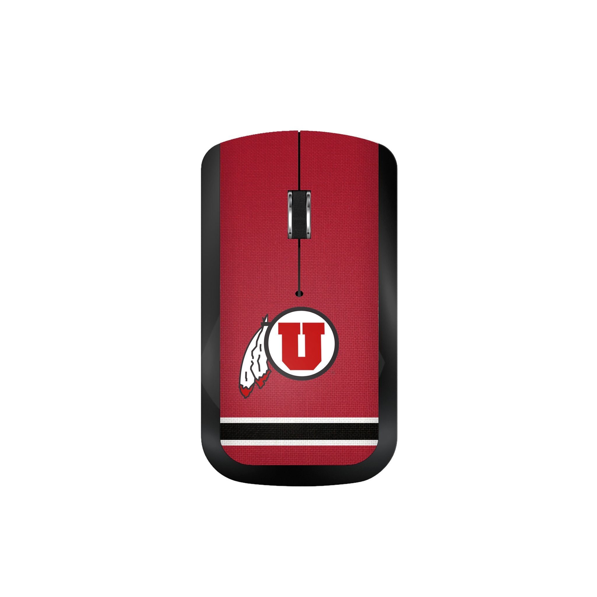 University of Utah Utes Stripe Wireless Mouse