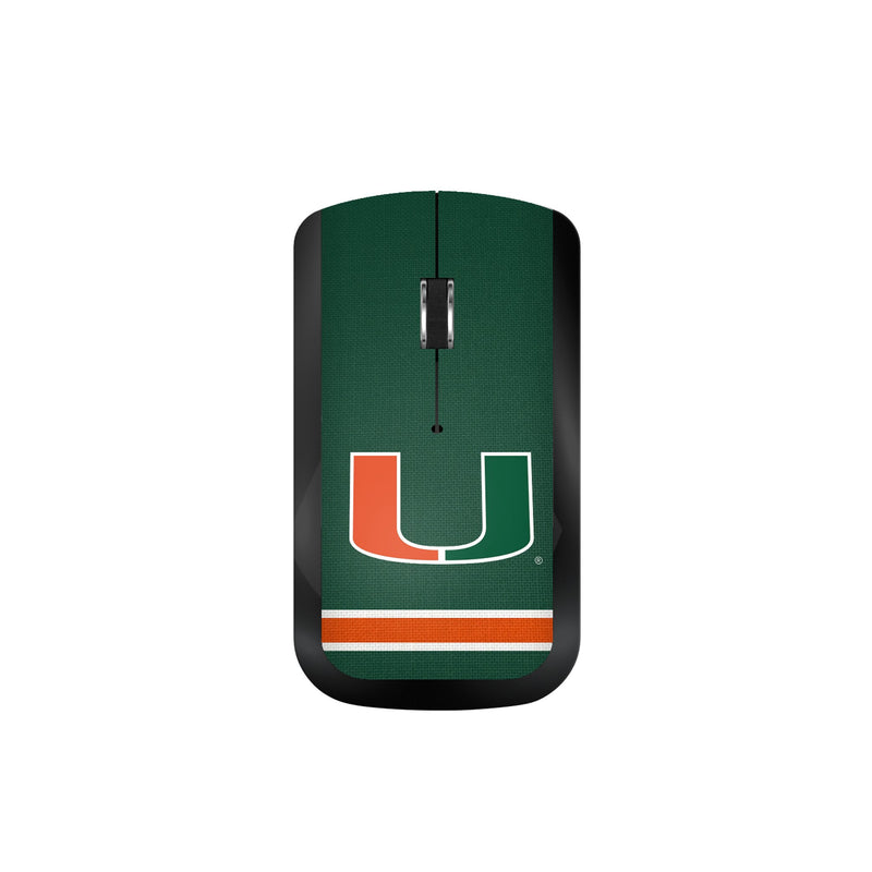 University of Miami Hurricanes Stripe Wireless Mouse