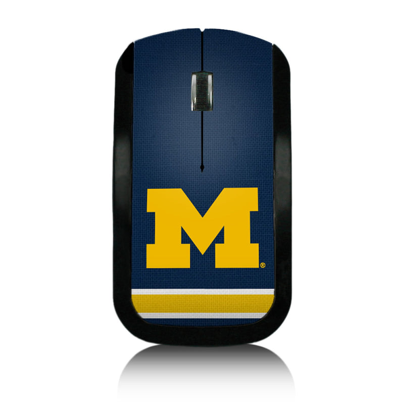 University of Michigan Wolverines Stripe Wireless Mouse