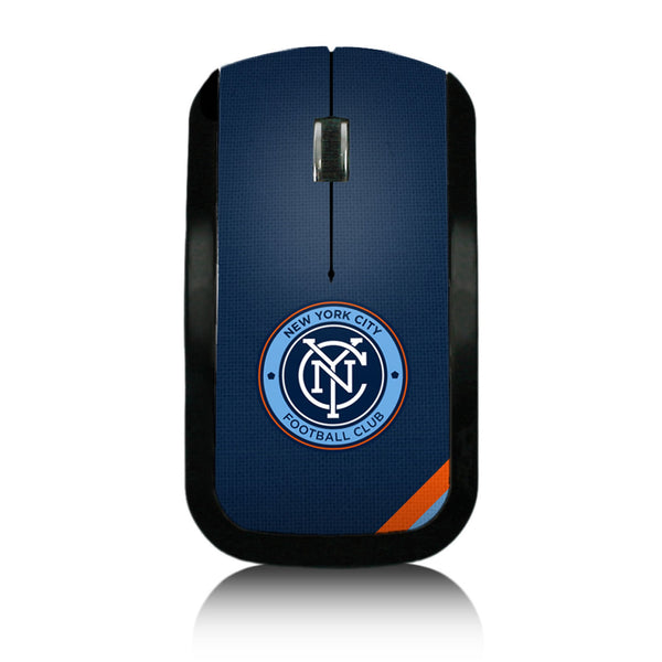 New York City FC  Diagonal Stripe Wireless Mouse