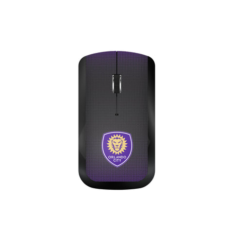 Orlando City Soccer Club Linen Wireless Mouse - Thumbnail 2