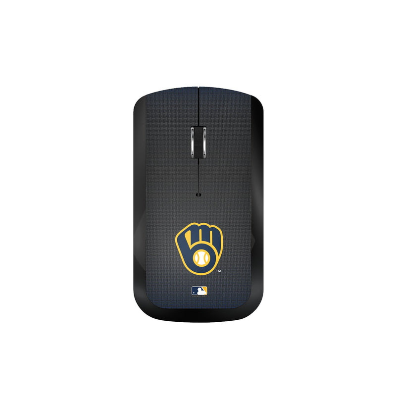 Milwaukee Brewers Linen Wireless Mouse