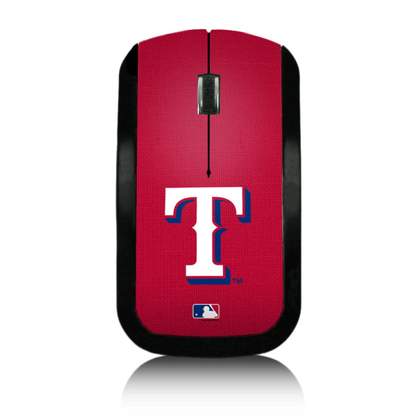 Texas Rangers Solid Wireless Mouse