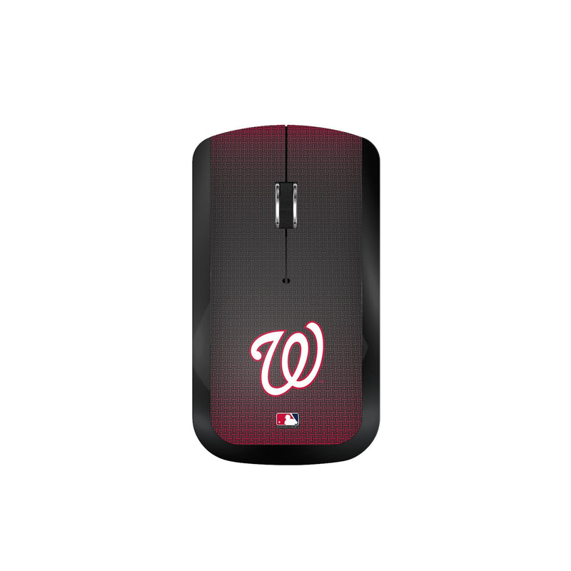 Washington Nationals Linen Wireless Mouse