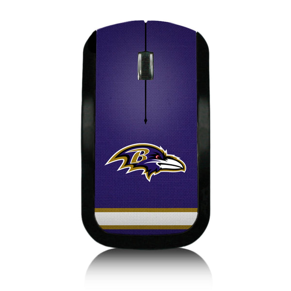 Baltimore Ravens Stripe Wireless Mouse