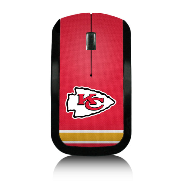 Kansas City Chiefs Stripe Wireless Mouse