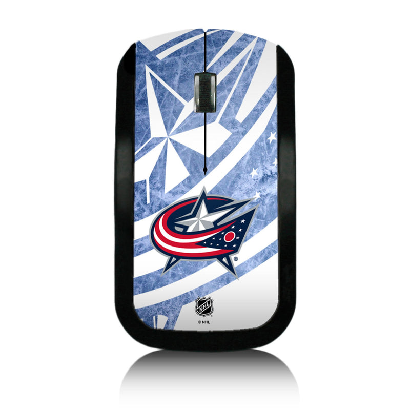 Columbus Blue Jackets Ice Tilt Wireless Mouse