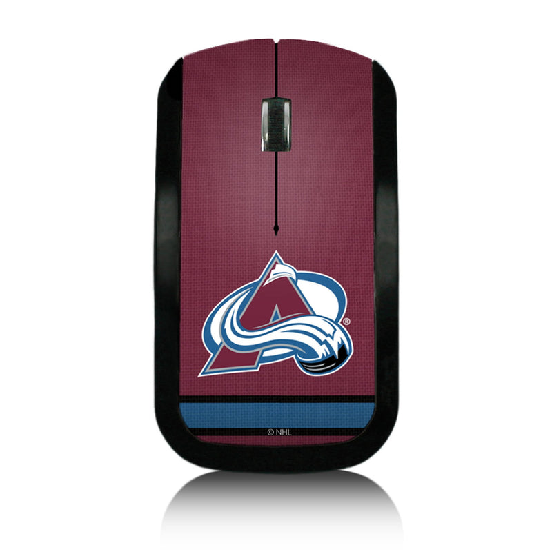 Colorado Avalanche Stripe Wireless Mouse