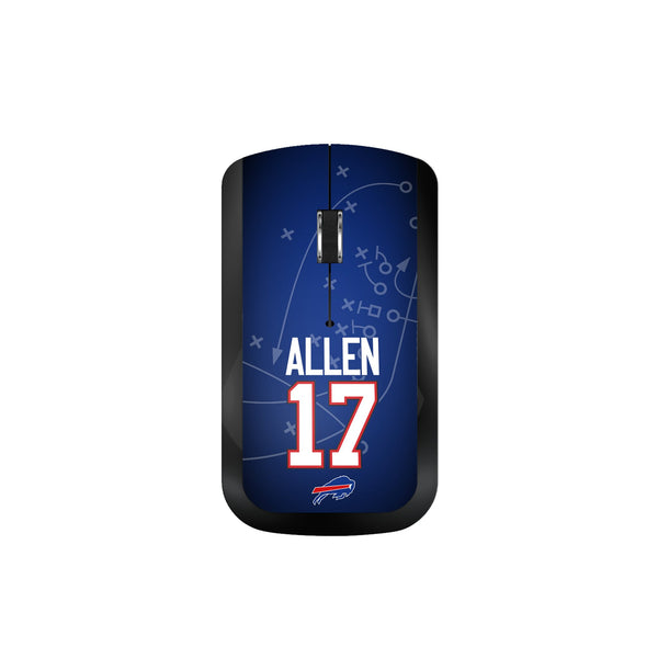 Josh Allen Buffalo Bills 17 Ready Wireless Mouse