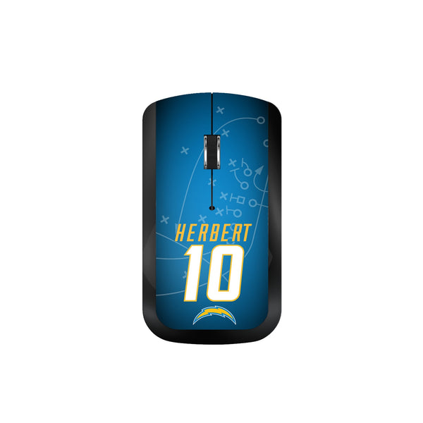 Justin Herbert Los Angeles Chargers 10 Ready Wireless Mouse