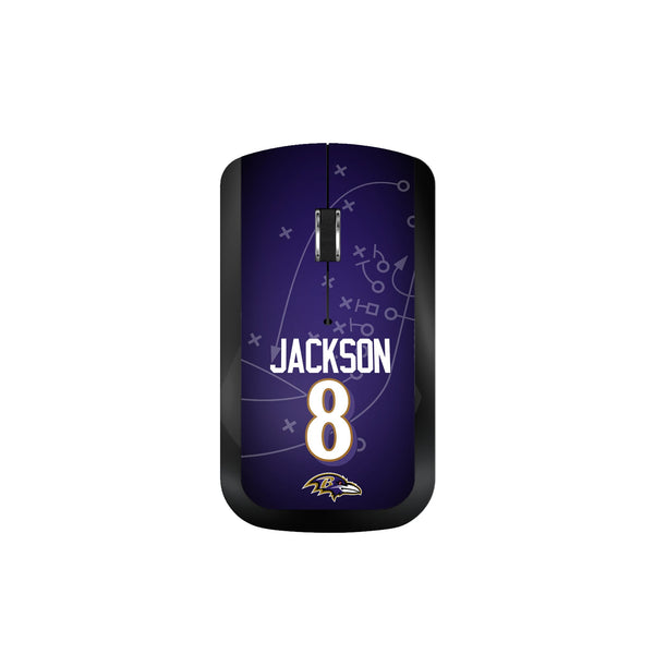 Lamar Jackson Baltimore Ravens 8 Ready Wireless Mouse