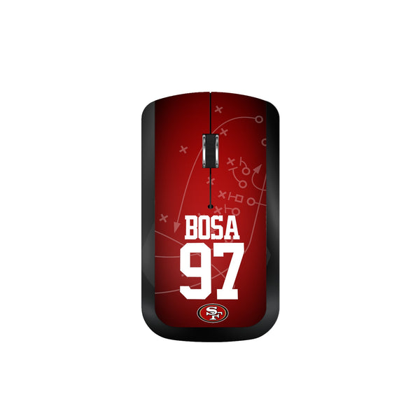 Nick Bosa San Francisco 49ers 97 Ready Wireless Mouse