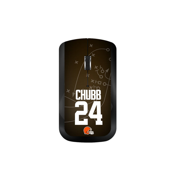 Nick Chubb Cleveland Browns 24 Ready Wireless Mouse