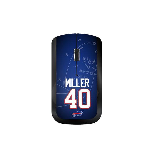 Von Miller Buffalo Bills 40 Ready Wireless Mouse