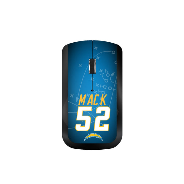 Khalil Mack Los Angeles Chargers 52 Ready Wireless Mouse