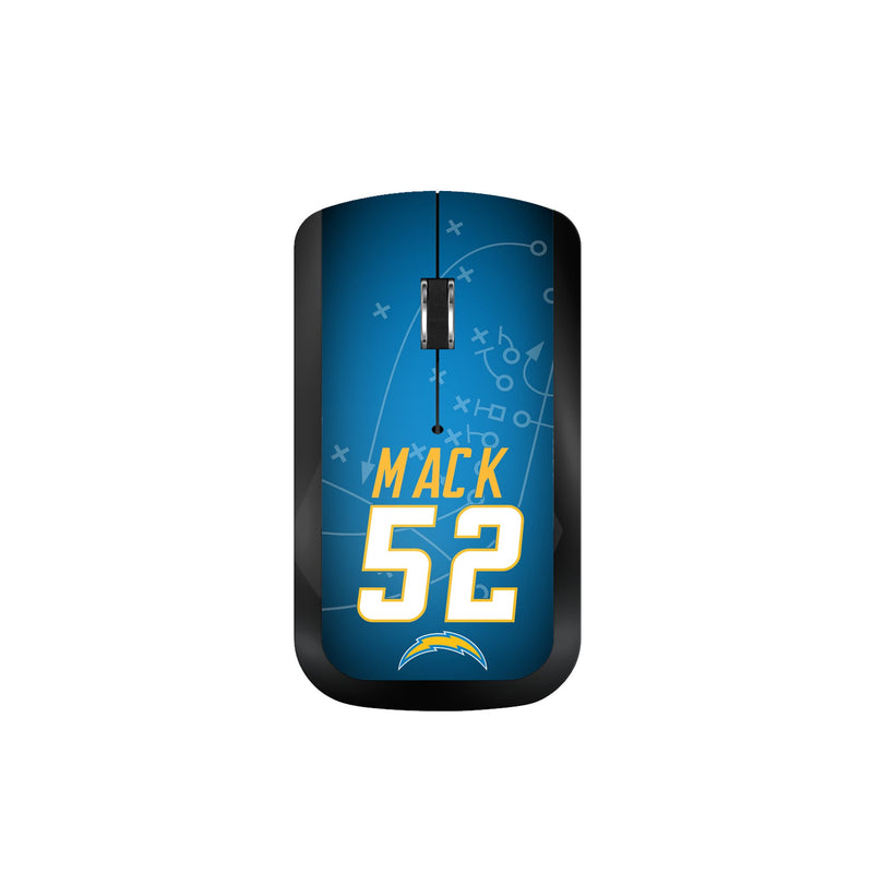 Khalil Mack Los Angeles Chargers 52 Ready Wireless Mouse