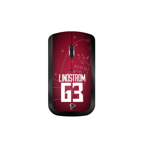 Chris Lindstrom Atlanta Falcons 63 Ready Wireless Mouse