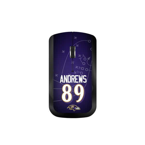 Mark Andrews Baltimore Ravens 89 Ready Wireless Mouse