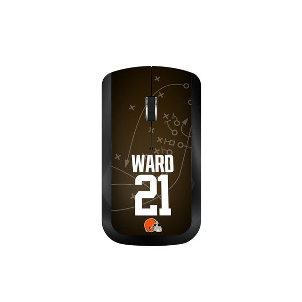 Denzel Ward Cleveland Browns 21 Ready Wireless Mouse