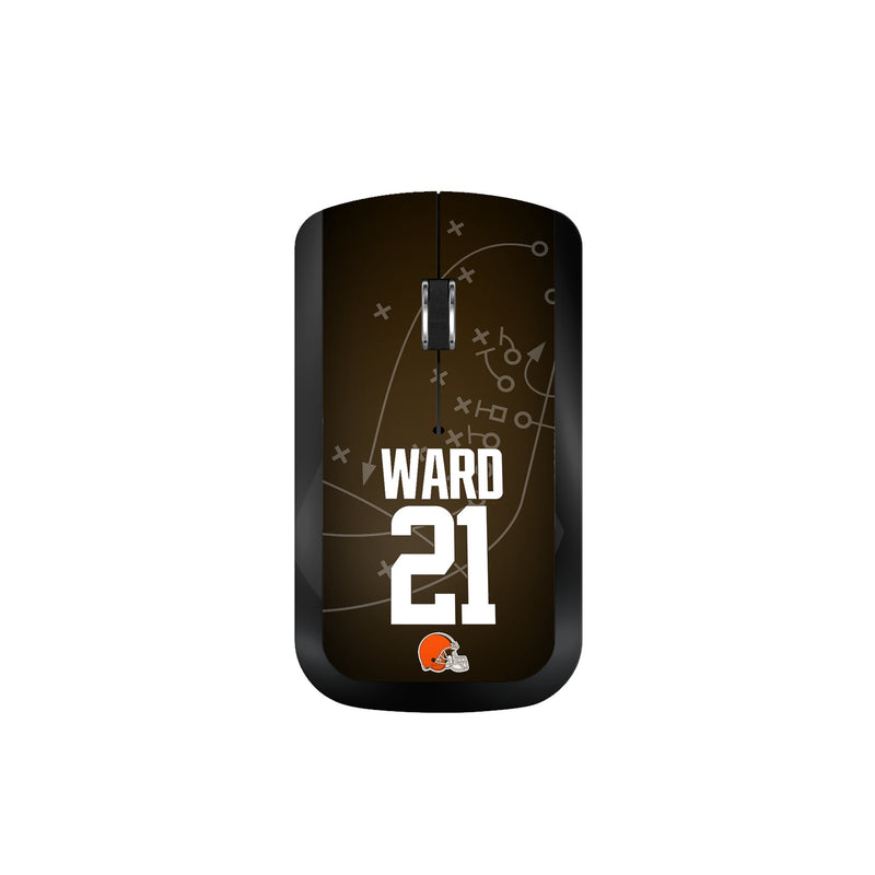 Denzel Ward Cleveland Browns 21 Ready Wireless Mouse