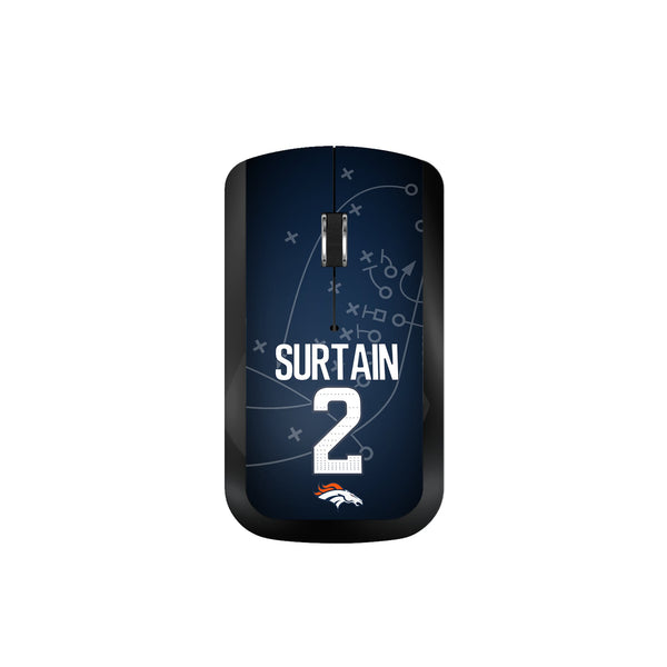 Pat Surtain II Denver Broncos 2 Ready Wireless Mouse