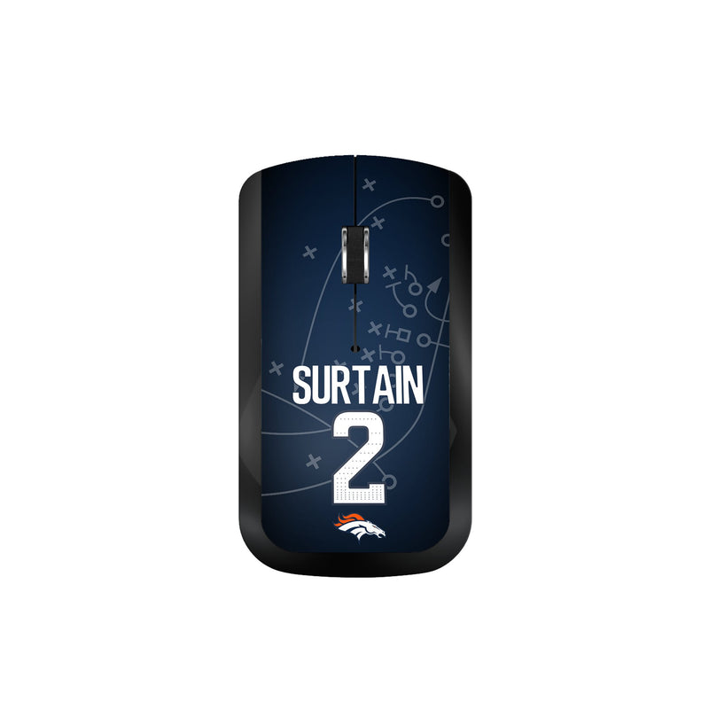 Pat Surtain II Denver Broncos 2 Ready Wireless Mouse