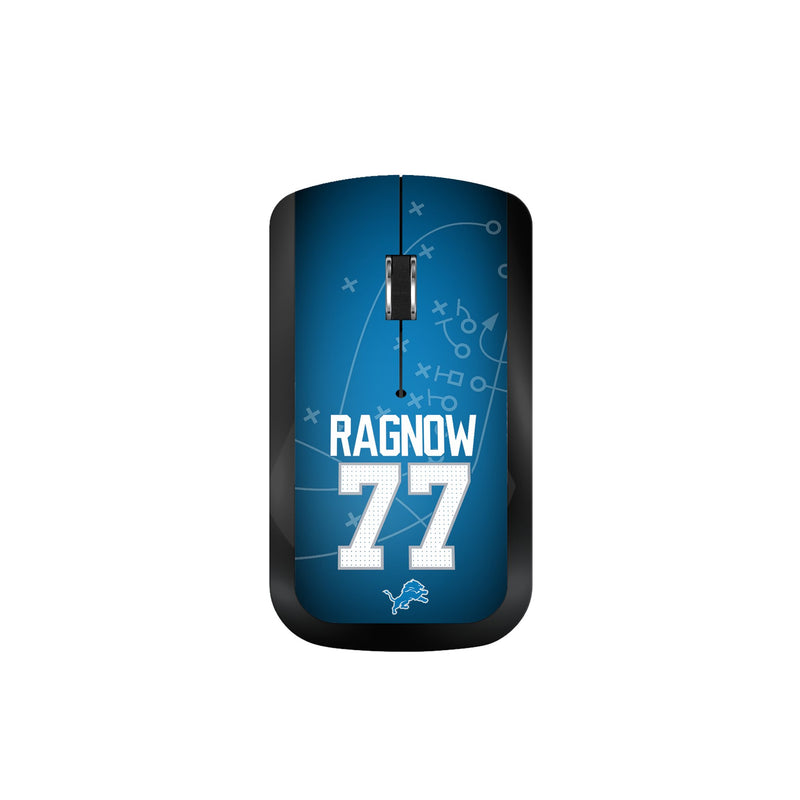 Frank Ragnow Detroit Lions 77 Ready Wireless Mouse