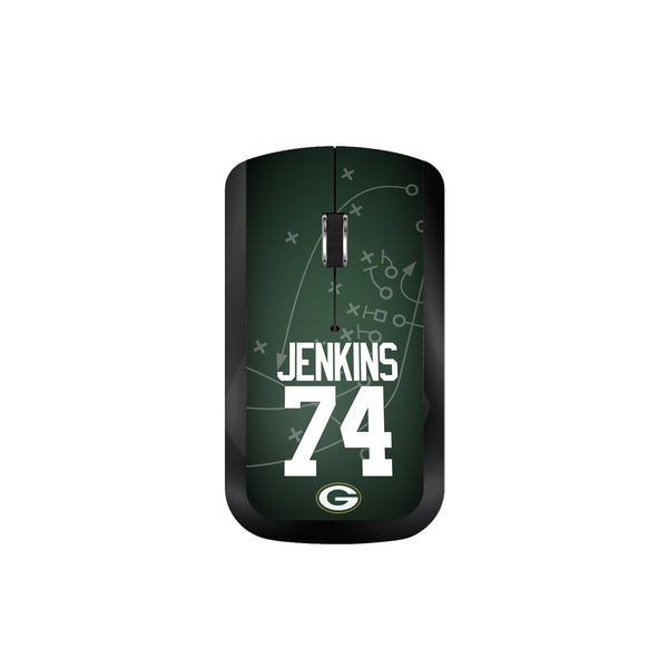 Elgton Jenkins Green Bay Packers 74 Ready Wireless Mouse