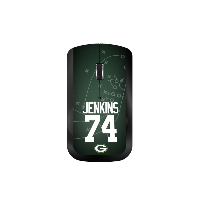 Elgton Jenkins Green Bay Packers 74 Ready Wireless Mouse