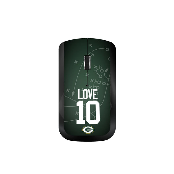 Jordan Love Green Bay Packers 10 Ready Wireless Mouse