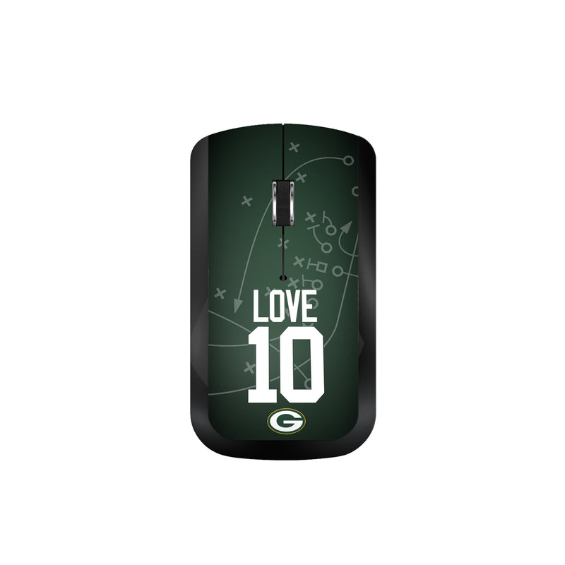 Jordan Love Green Bay Packers 10 Ready Wireless Mouse