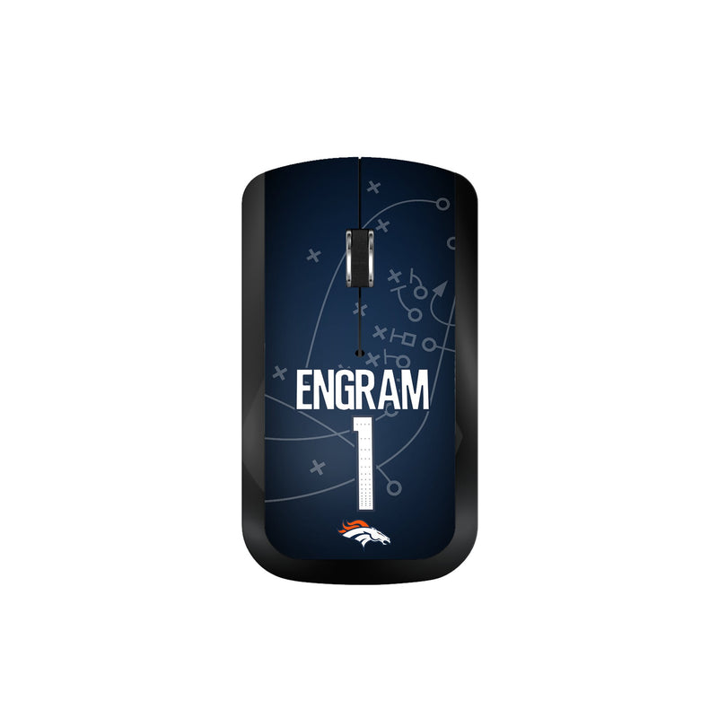 Evan Engram Denver Broncos 1 Game Tactic Wireless Mouse