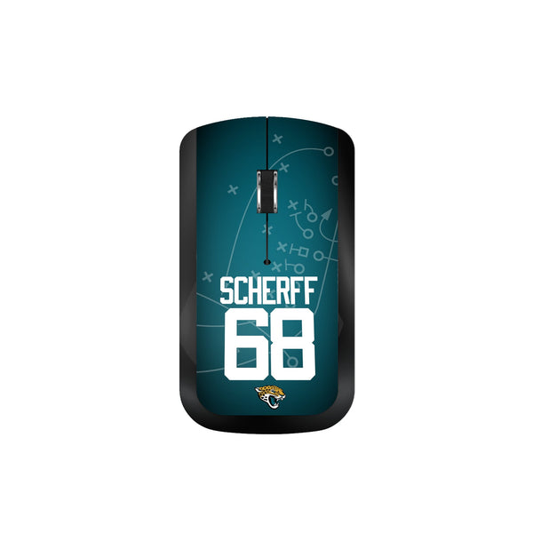 Brandon Scherff Jacksonville Jaguars 68 Ready Wireless Mouse