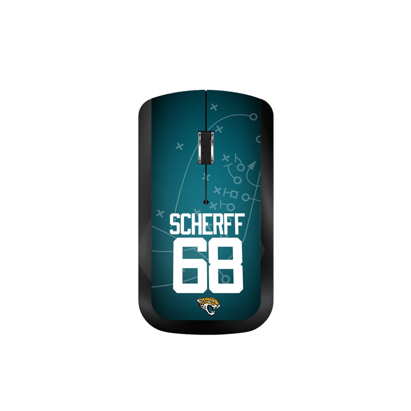 Brandon Scherff Jacksonville Jaguars 68 Ready Wireless Mouse