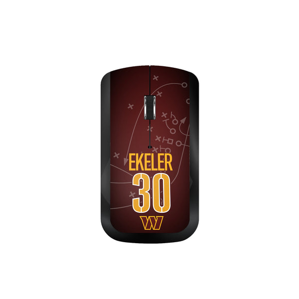 Austin Ekeler Washington Commanders 30 Ready Wireless Mouse