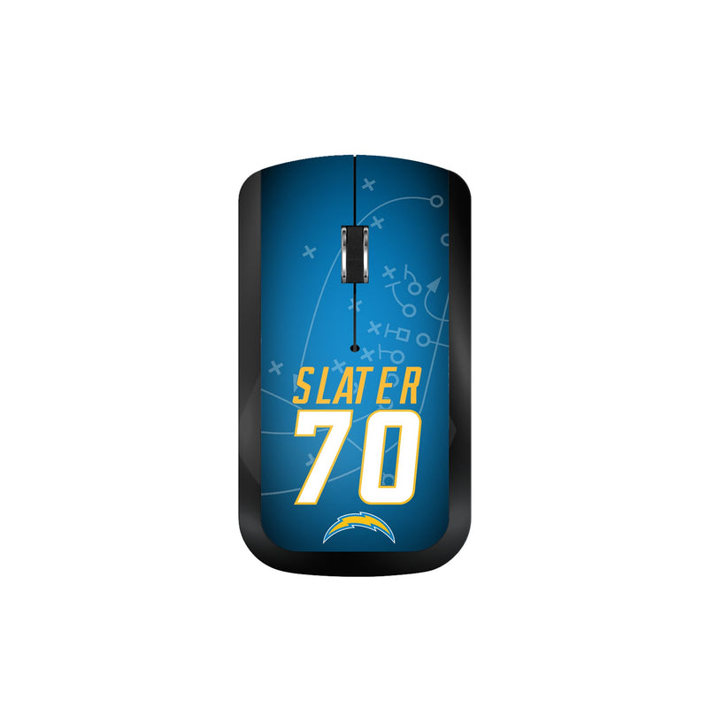 RaShawn Slater Los Angeles Chargers 70 Ready Wireless Mouse