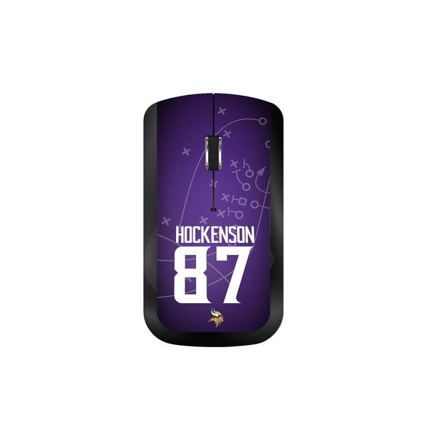 T.J. Hockenson Minnesota Vikings 87 Ready Wireless Mouse