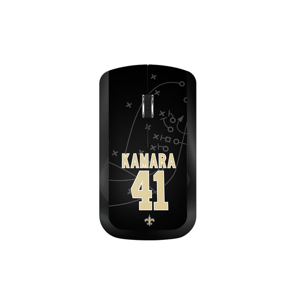 Alvin Kamara New Orleans Saints 41 Ready Wireless Mouse