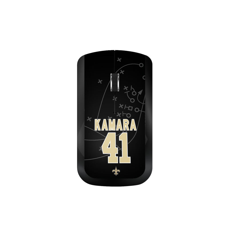 Alvin Kamara New Orleans Saints 41 Ready Wireless Mouse